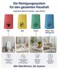 Antibakterielles Vliestuch für streifenfreie Reinigung von Glas und Spiegeln"